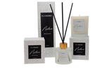 Duftpinde og duftlys gavesæt, hvid