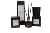 Duftpinde og duftlys gavesæt, sort